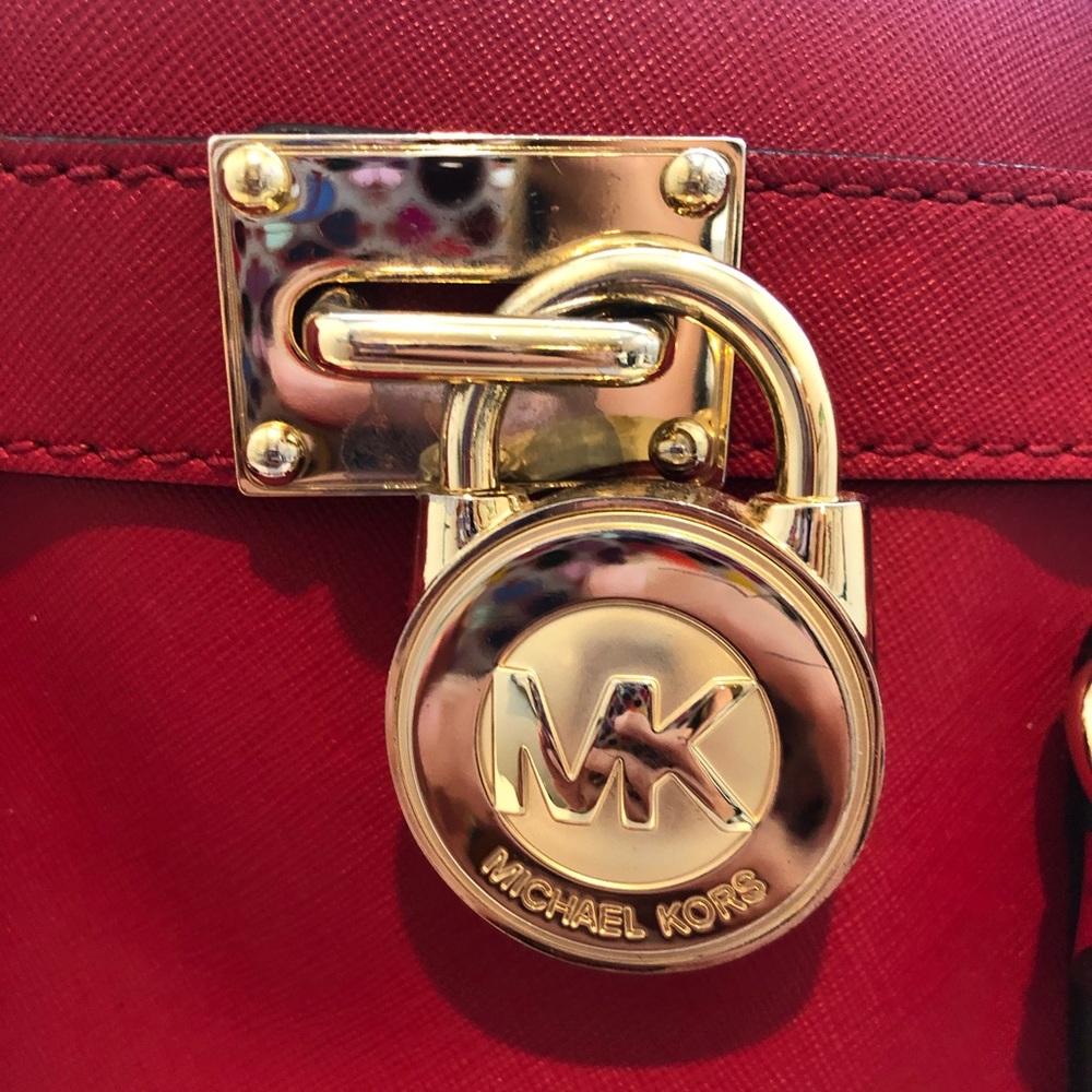 ♥️Michael Kors Hamilton Tote - Picture 7 of 16